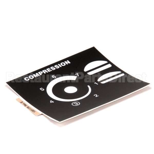 1001179 Compatible Roundup Label, Compression