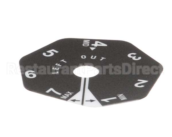 1001502 Antunes Left Hinge Cam Label