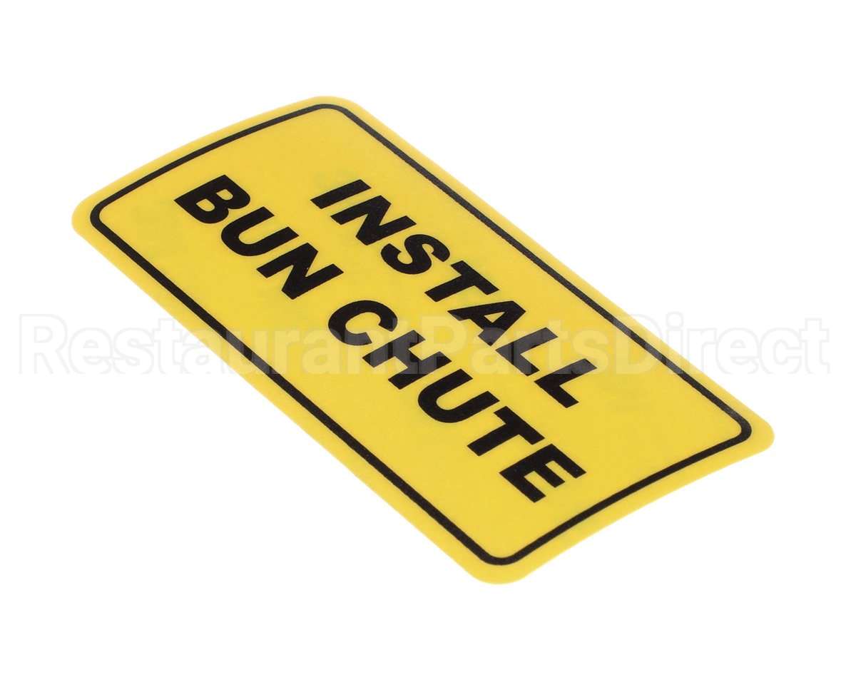 1001551 Antunes Install Bun Chute Decal