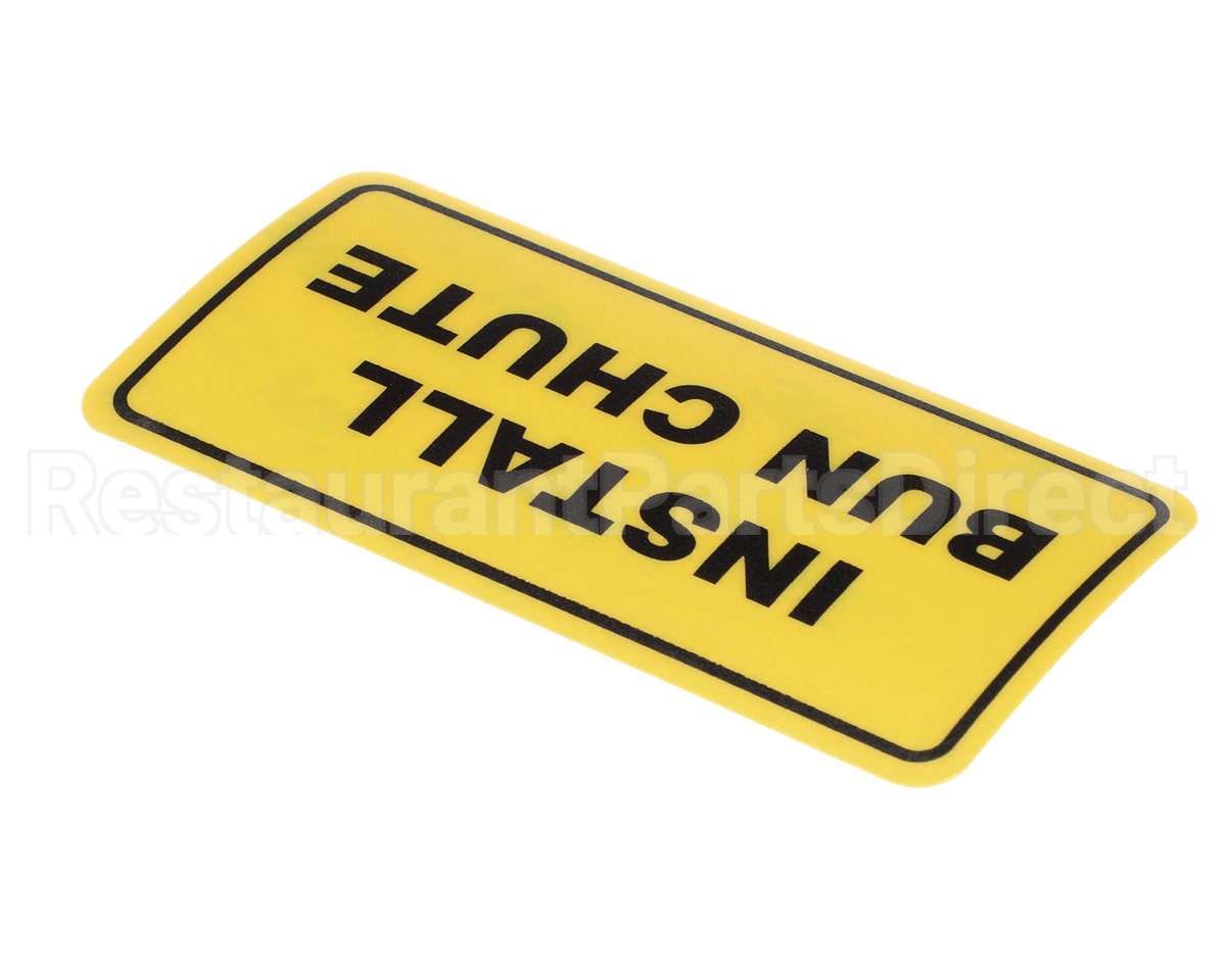 1001551 Antunes Install Bun Chute Decal