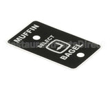 1001572 Antunes Label, Mufffin & Bagel