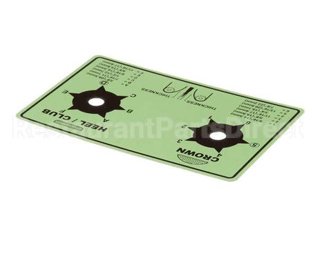 1001590 Antunes Green Compressor Label Vct