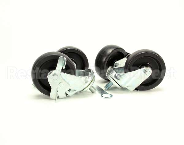 100436 Norlake Set Of 4 Casters