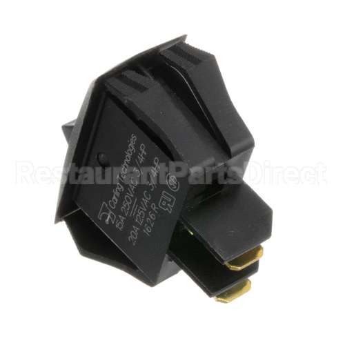 100500 Newco Switch, Rocker On/Off Black