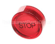 10054 Gaylord Red "Stop" Lens With "Stop" Inscription