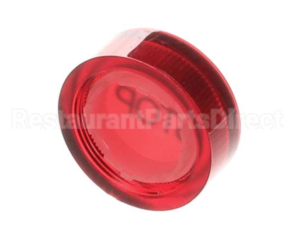 10054 Gaylord Red "Stop" Lens With "Stop" Inscription