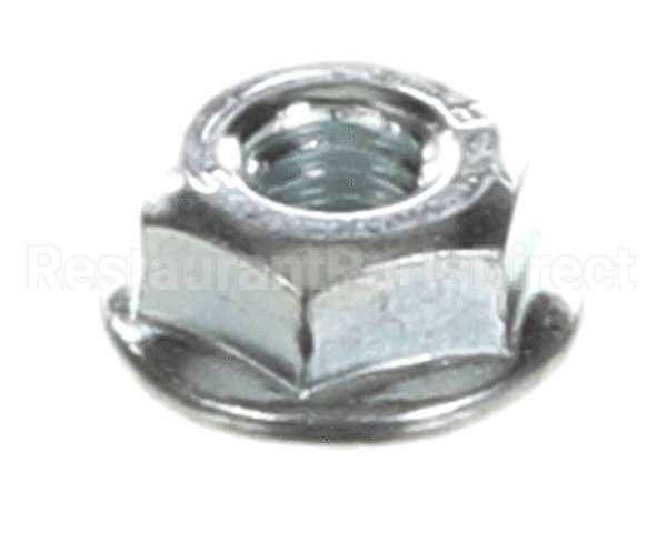 100913 Turbochef Nut, #10-32, Hex, Zinc, Serrated Flange