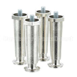 1010 Compatible Imperial Leg, Hex-Style Foot 4" Tall, 3/8"-16 Thread