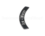 1011357-83 Ice O Matic Label Ice-Water