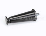 1014501 Cleveland Leg;4In Blk Plastic Foot (Flan