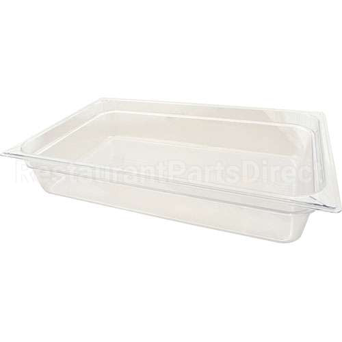 10201B07 Compatible Carter Hoffman Pan, Food(Full, 4"D, Clear)