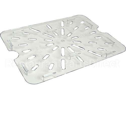 1023507 Compatible Carlisle Foodservice Shelf, Drain(Half, Clear)