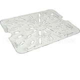 1023507 Compatible Carlisle Foodservice Shelf, Drain(Half, Clear)
