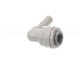 1025.00032.00 Fetco Plug In Elbow, 1/4 Stem Od X 1