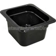 1030103 Compatible Carlisle Foodservice Pan, Food, 1/6 Sz, 4"D, Blkpoly