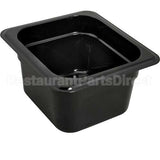 1030103 Compatible Carlisle Foodservice Pan, Food, 1/6 Sz, 4"D, Blkpoly