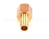 1031.00003.00 Fetco Fitting, Barb, 3/8 Hose Id X 1