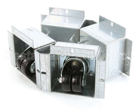 10314-04 Silver King Kit Caster 2 In Skfb/Rb/F2