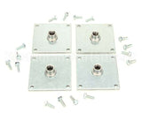 10314-09 Silver King Kit Pad Leg/Caster Undercntr R