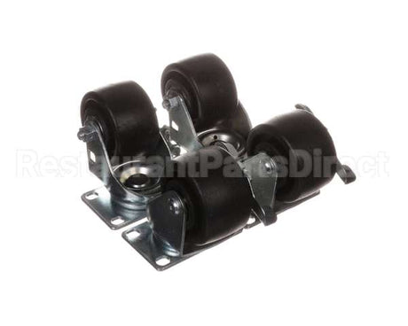 10314-102 Silver King Kit Caster Plate 3 In Wh/4 In