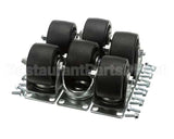 10314-105 Silver King 4'' Caster Plate Kit W/O Brake