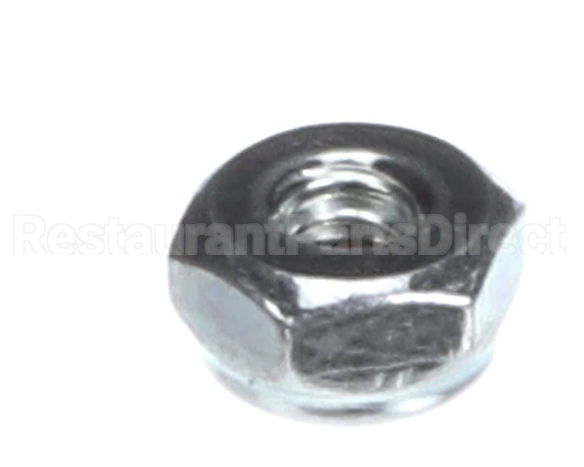 104223 Cleveland Nut;Hex;Lock;6-32;Pltd; Nylon