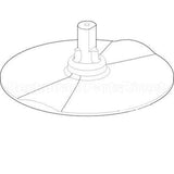 104921S Compatible Robot Coupe Discharge Plate