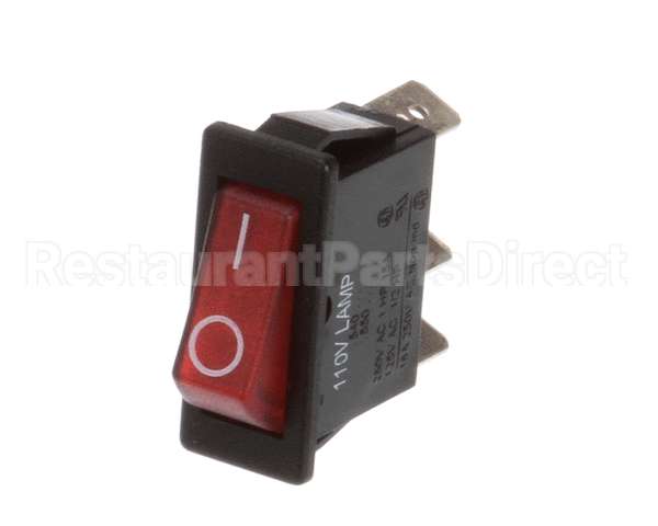 1058.00006.00 Fetco Switch, Power, Rocker Red, Ill