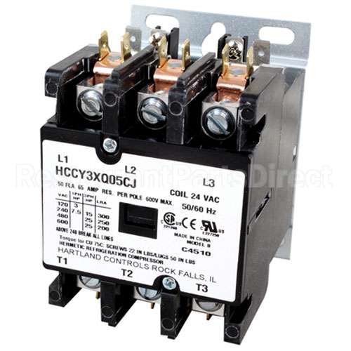 106306 Compatible Groen Contactor 3P 50/65A 24V