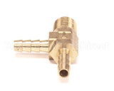 106588 Cleveland Fitting;Hose Barb;Tee;1/4 Mle Run;