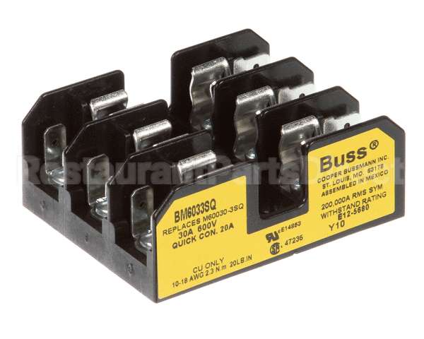 106925 Champion - Moyer Diebel Fuse Block 600V/30A 3P Cc Type