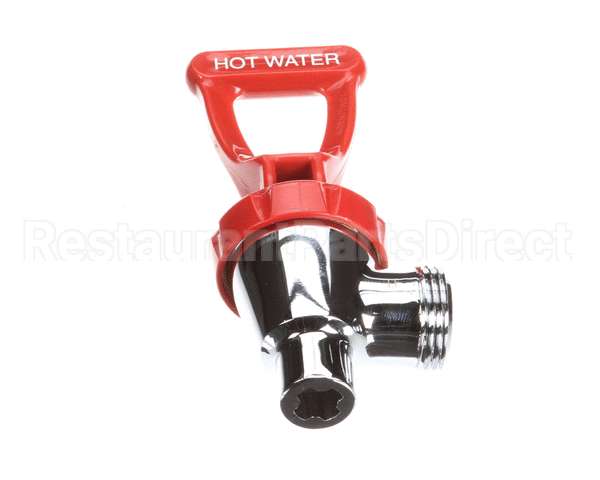 1071.00011.00 Fetco Faucet, Complete W/Red Handle,