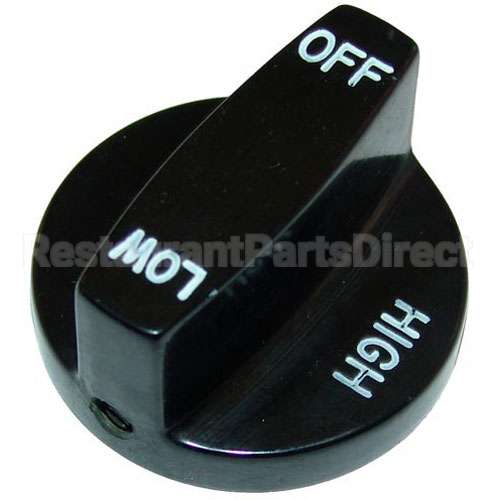 1073498 Compatible Southbend Knob 2 D, Off-High-Low