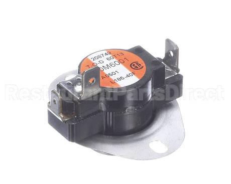 10M60 Lennox Limit Control, 185 Deg F, Spdt, Orange/W
