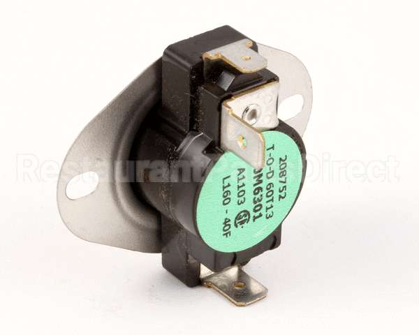 10M63 Lennox Limit Control, 160 Deg F, Spdt, Green La