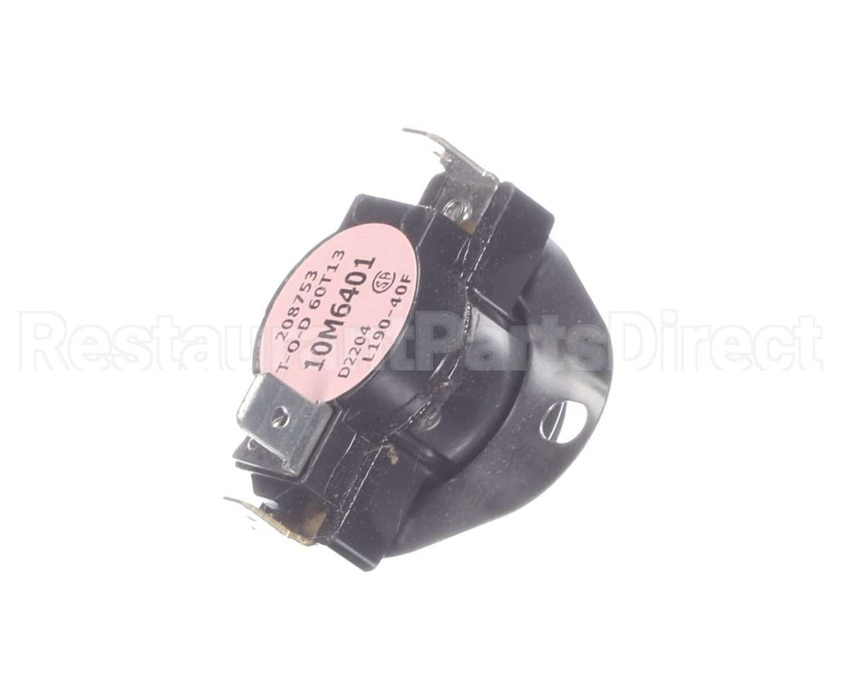 10M64 Lennox Limit Control, 190 Deg F, Spdt, Pink Lab