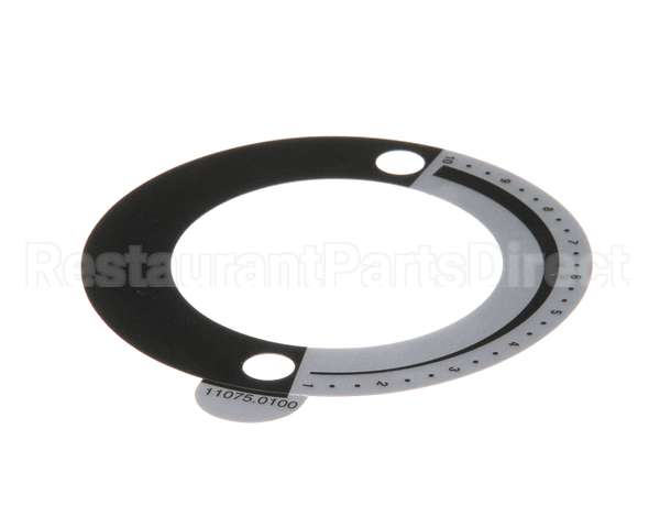 11075.0100 Bunn Decal, Grind Sel Dial Trfcta