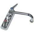 1110 Compatible TS Brass Faucet 4" Ctr Deck 6" Noz