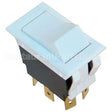 111496-B2 Compatible Hobart Rocker Switch 7/8 X 1-1/2 Dpdt
