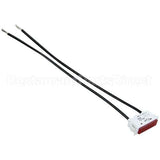 111496-E4 Compatible Vulcan Signal Light 3/8" X 1-5/16" Red 250V