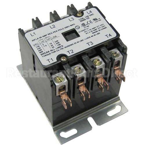 111497D1 Compatible Vulcan Contactor 4P 40/50A 120V