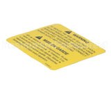 111535 Cleveland Label; Warning Power Disconnec
