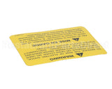 111535 Cleveland Label; Warning Power Disconnec