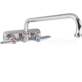 1117 Compatible TS Brass Faucet, 4"Wall, 10"Spt, Leadfree