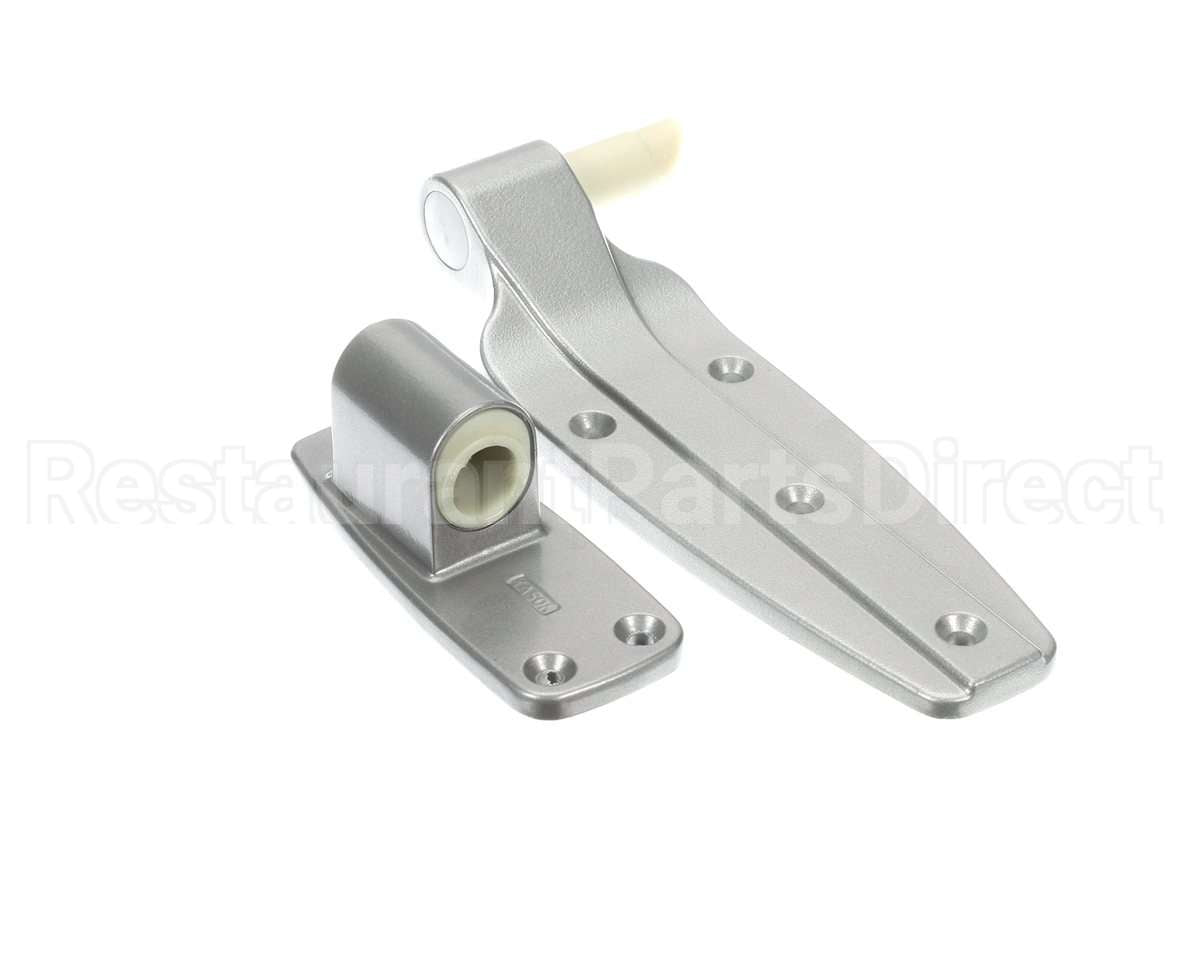 11245000004 Kason Hinge, Silver, Flush, R.h