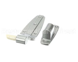 11245000004 Kason Hinge, Silver, Flush, R.h