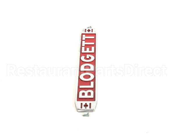 11255 Blodgett Nameplate, Blodgett Assembly