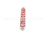 11255 Blodgett Nameplate, Blodgett Assembly