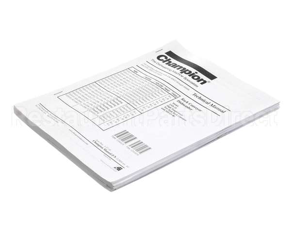 112804 Champion - Moyer Diebel Manual Usn72 Technical Service