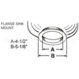 11327G Compatible Insinkerator Mounting Adapter